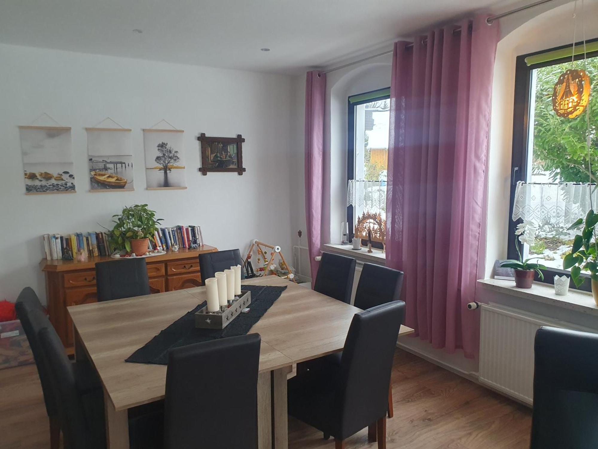 Familienfreundliche Ferienwohnung Erzgebirge Schneeberg  Luaran gambar