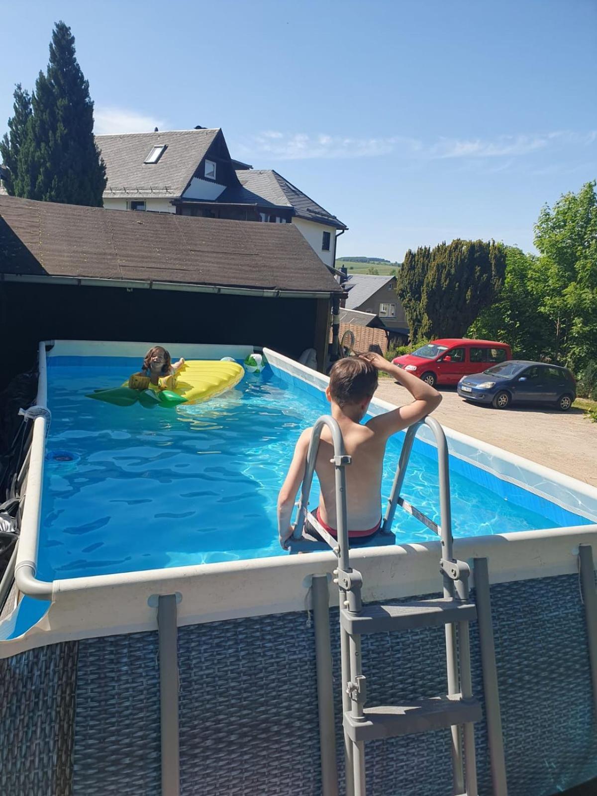 Familienfreundliche Ferienwohnung Erzgebirge Schneeberg  Luaran gambar