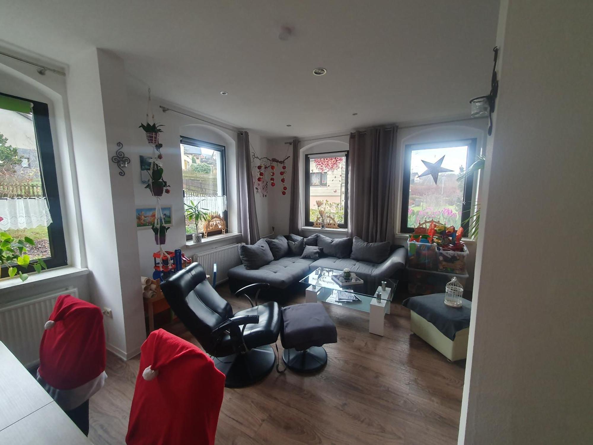 Familienfreundliche Ferienwohnung Erzgebirge Schneeberg  Luaran gambar